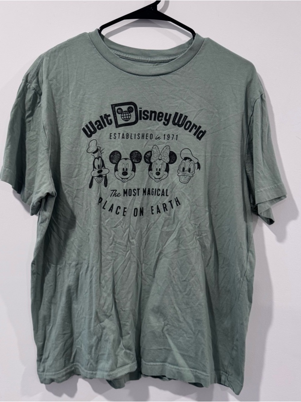 Walt Disney World Green Graphic Tee